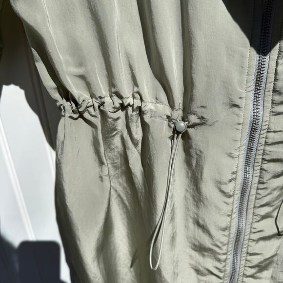 Rodebjer Leandra Over Coat Lightweight Jacket Clay Gray Grey NWT $550 XS Trench - Picture 9 of 16